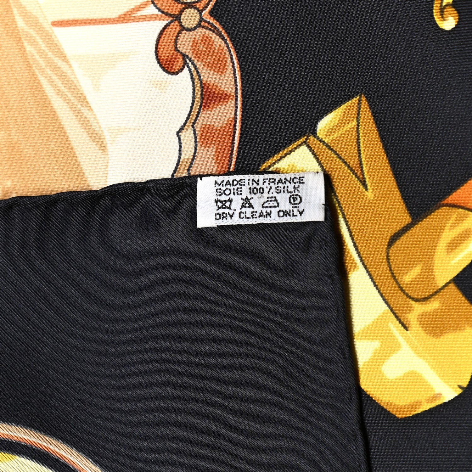 Hermes Silk Copeaux Scarf 90 4 of 4