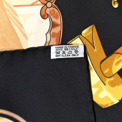 Hermes Silk Copeaux Scarf 90 4 of 4