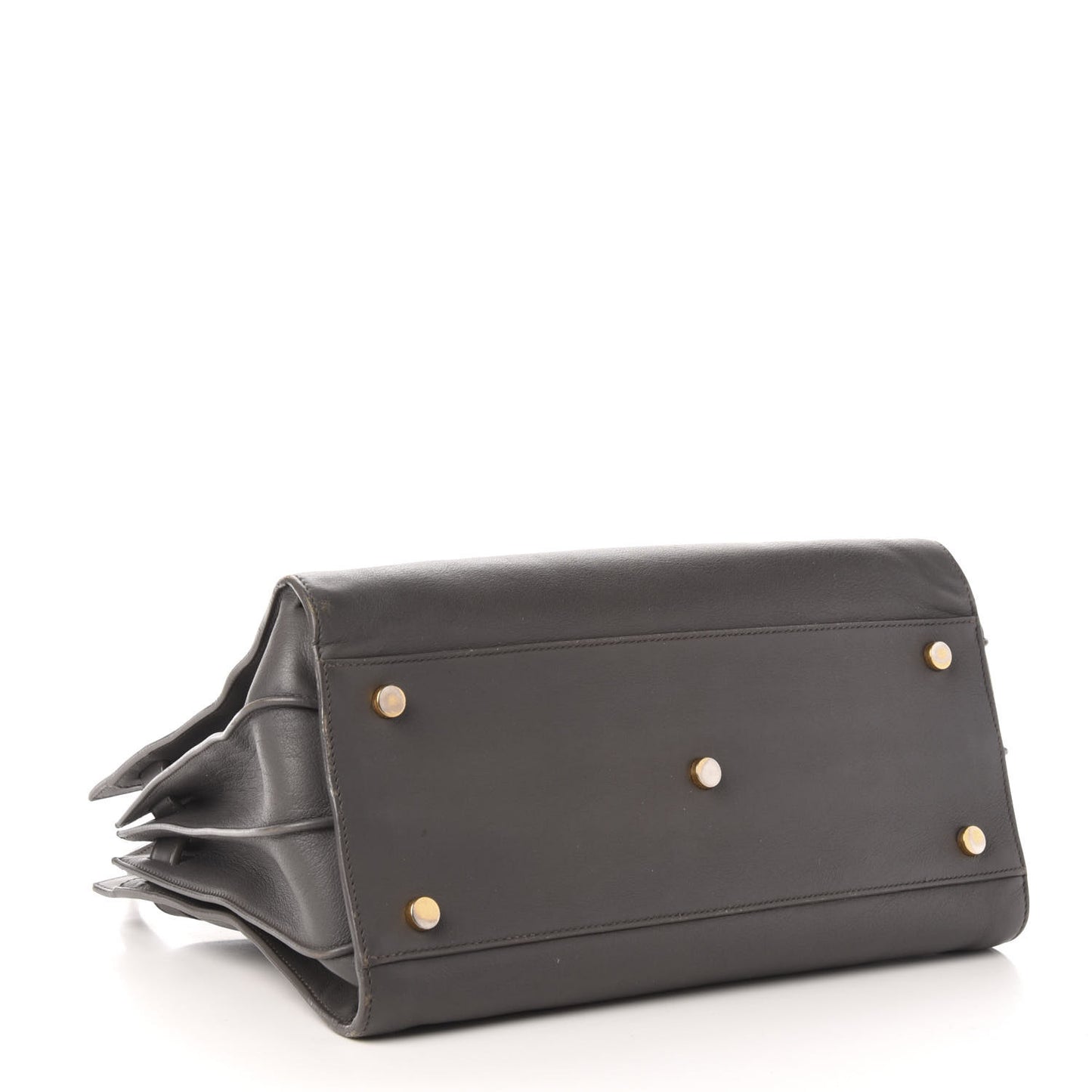 Calfskin Small Sac De Jour Fog