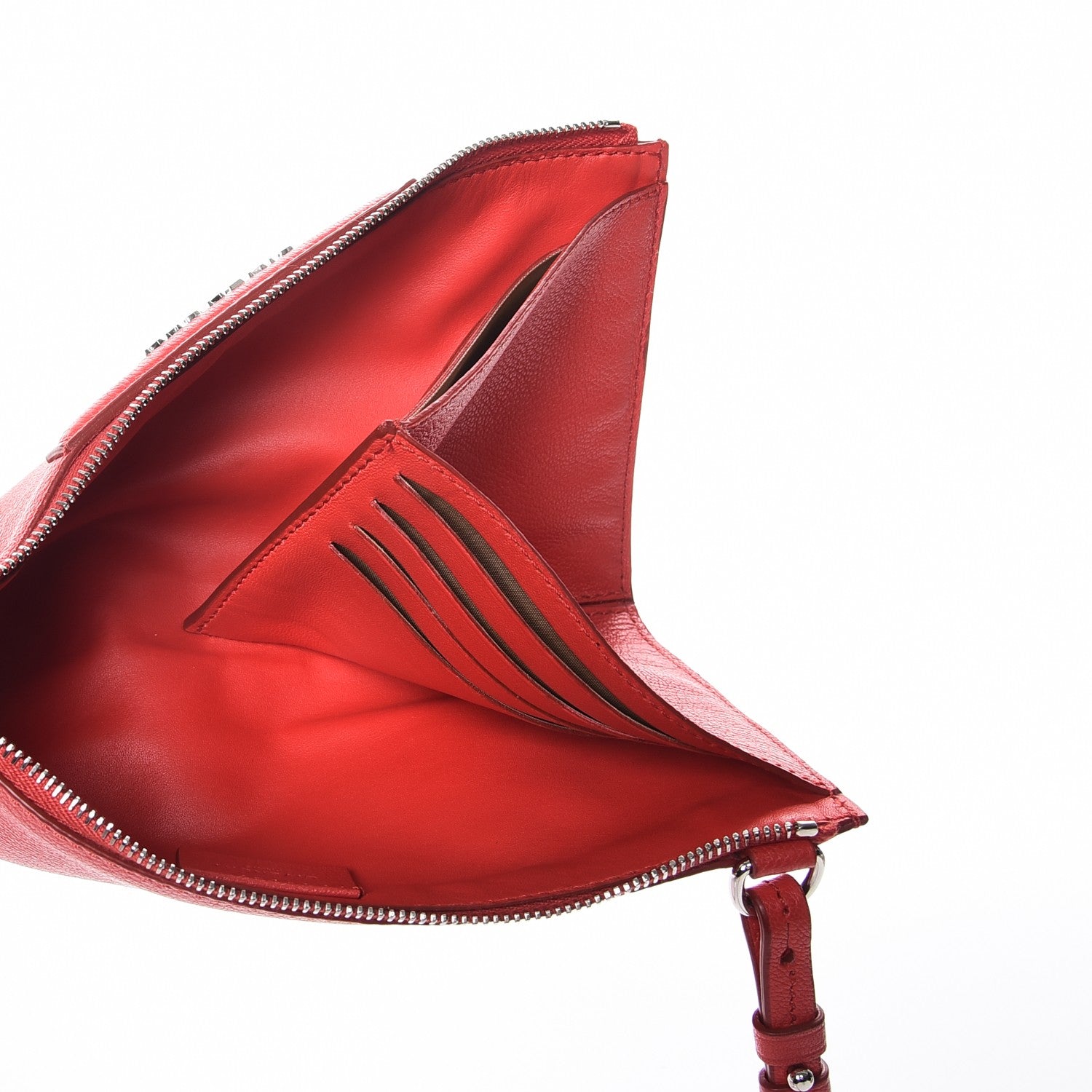 Givenchy Grained Goatskin Antigona Crossbody Medium Red 5 of 7
