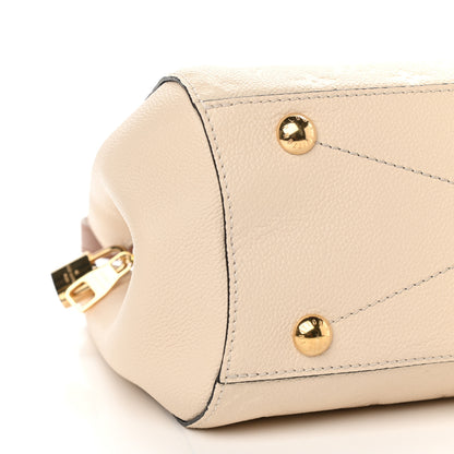 Louis Vuitton Empreinte Braided Montaigne MM Creme Beige Caramel 8 of 9