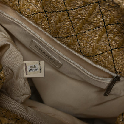 Chanel Calfskin PVC Quilted Chanel 31 Bag Black 7 of 9