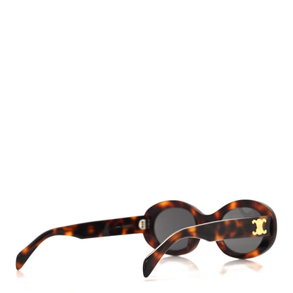 Celine Acetate Triomphe 01 Sunglasses CL 40194U Tortoise 4 of 7