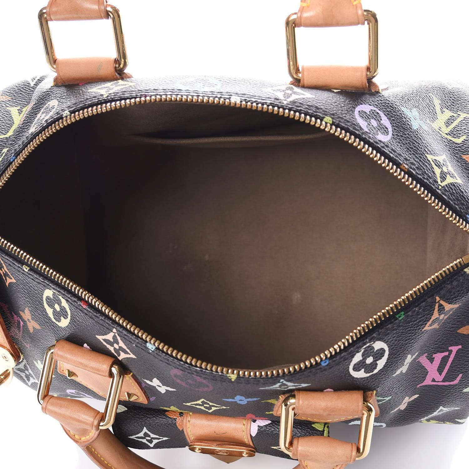 Louis Vuitton Monogram Multicolor Speedy 30 Black 5 of 23
