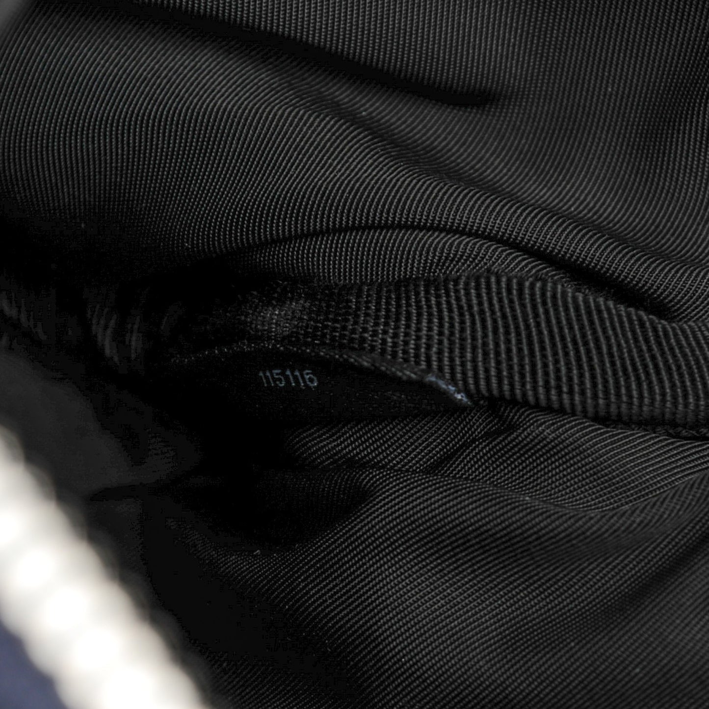 Pebbled Lambskin Mini Rockie Navy