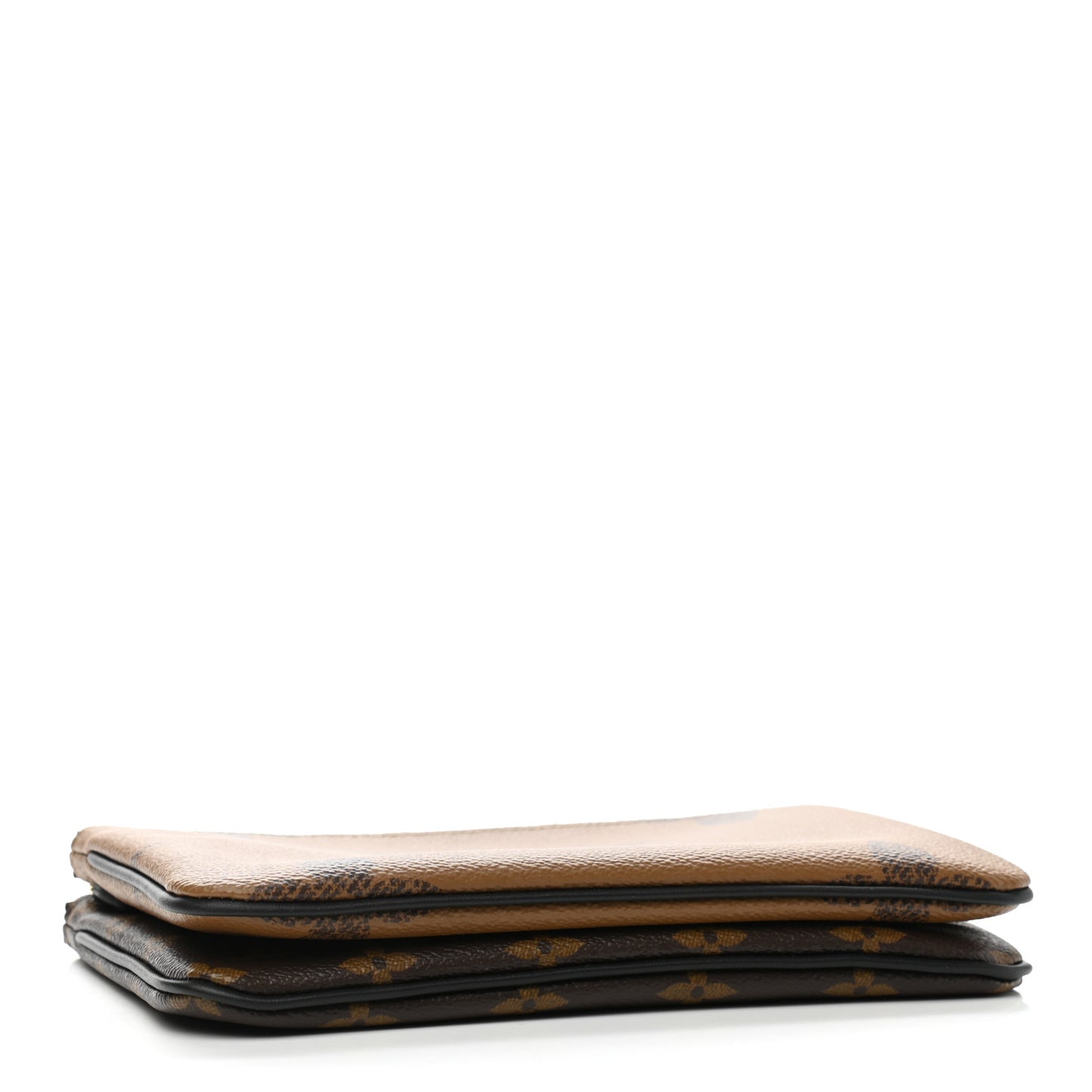 Reverse Monogram Giant Double Zip Pochette