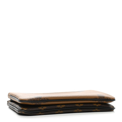 Louis Vuitton Reverse Monogram Giant Double Zip Pochette 4 of 8