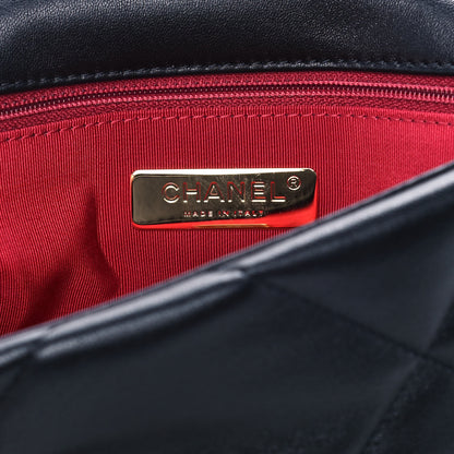 Chanel Lambskin Quilted Medium Chanel 19 Flap Black 6 of 10