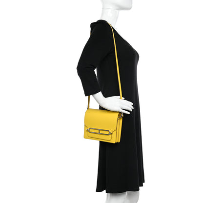 Hermes Mini Sac Roulis Jaune De Naples 2 of 12