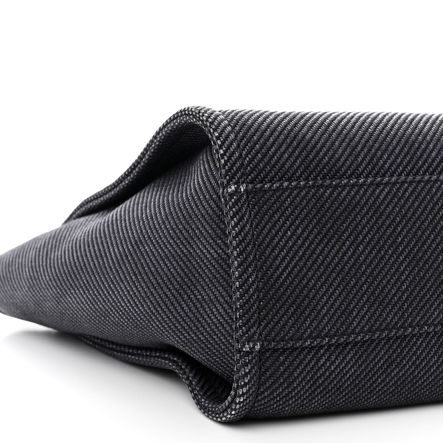 Chanel Mixed Fibers Calfskin Small Deauville Tote Black 9 of 11