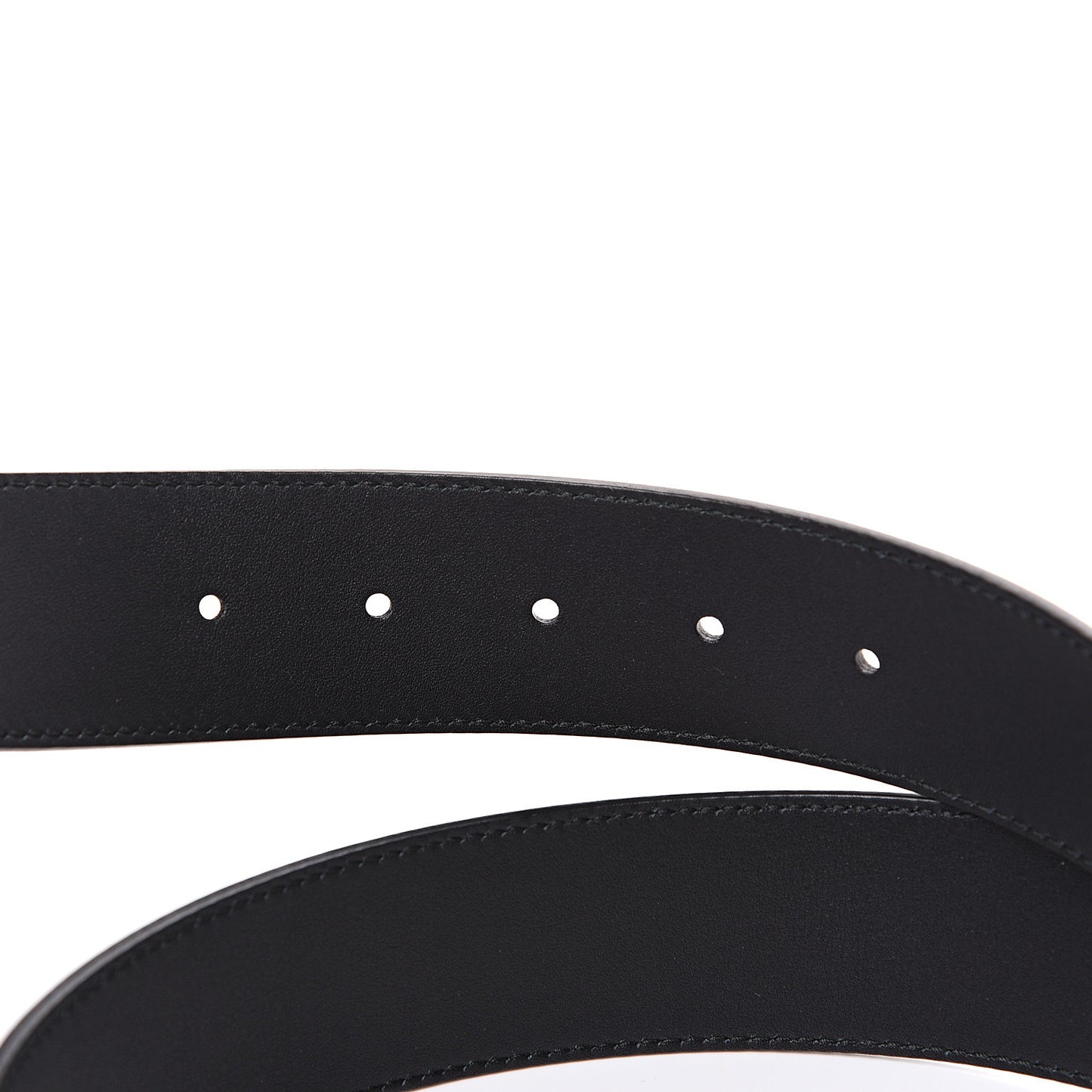Calfskin Double G 40mm Belt 75 30 Black