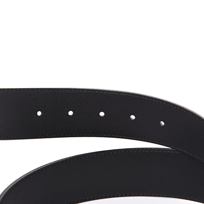 Gucci Calfskin Double G 40mm Belt 75 30 Black 3 of 6