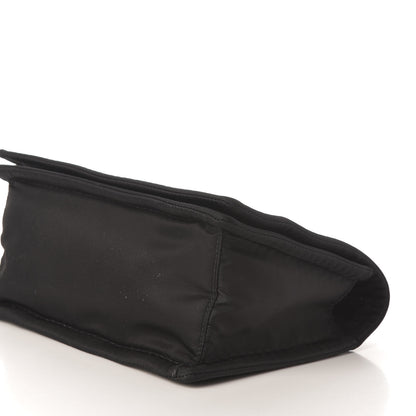 Prada Nylon Tessuto Chain Shoulder Bag Ebano 8 of 9