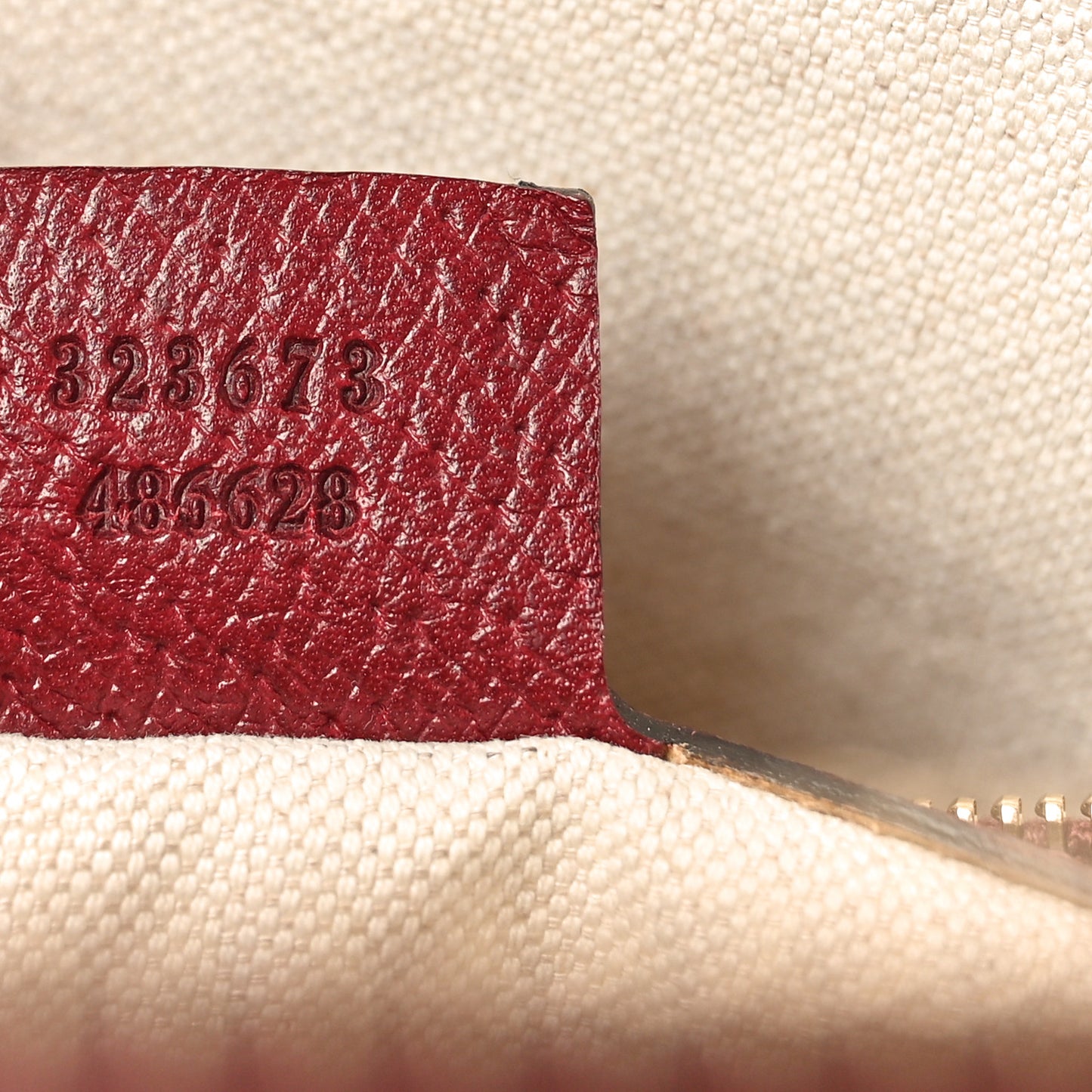 Monogram Medium Bree Shoulder Bag Ruby Red