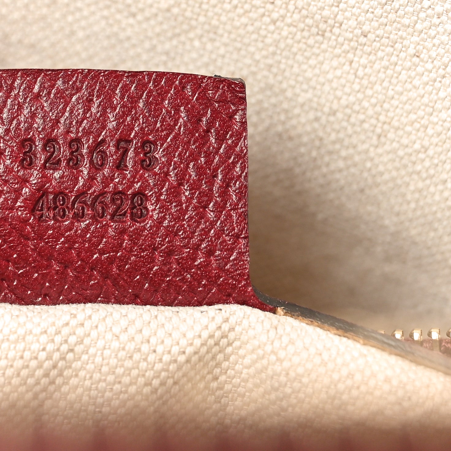 Gucci Monogram Medium Bree Shoulder Bag Ruby Red 7 of 11