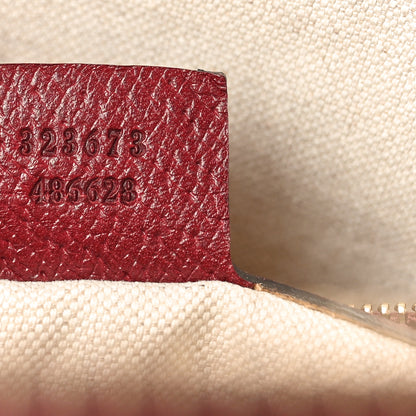 Gucci Monogram Medium Bree Shoulder Bag Ruby Red 7 of 11