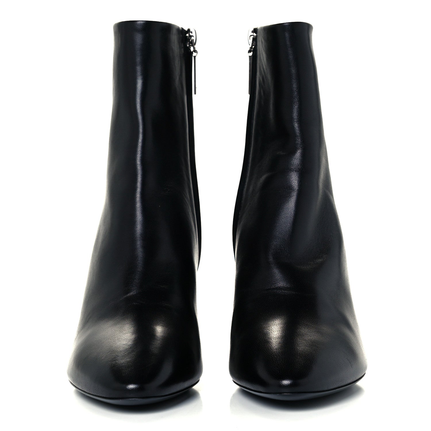 Saint Laurent Nappa Vendome Loulou Ankle Zip Boot 39 Black 3 of 11