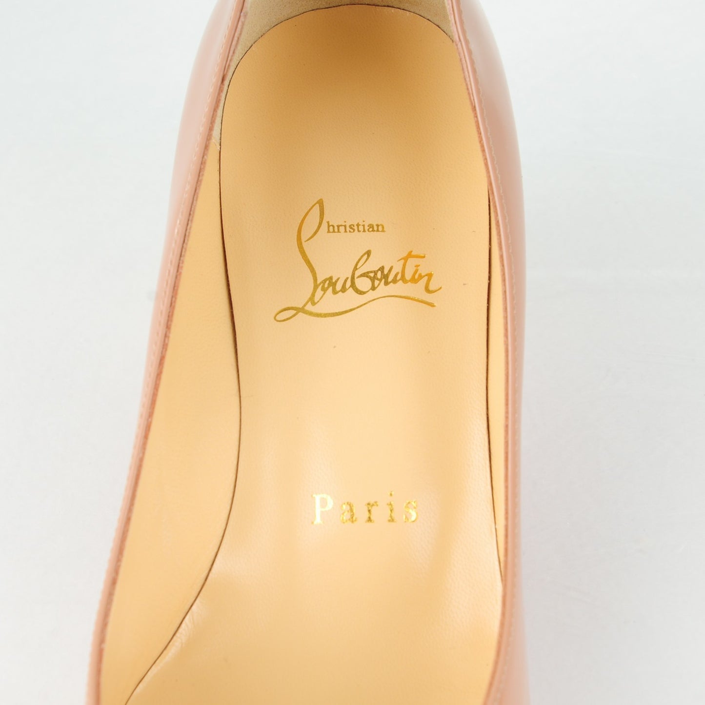 Patent Pyramidam 45 Pumps 37.5 Nude