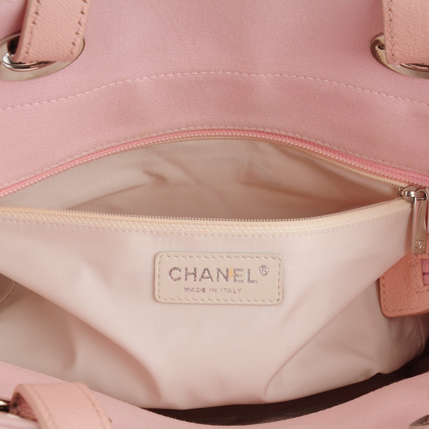 Canvas Paris Biarritz Small Tote Pink