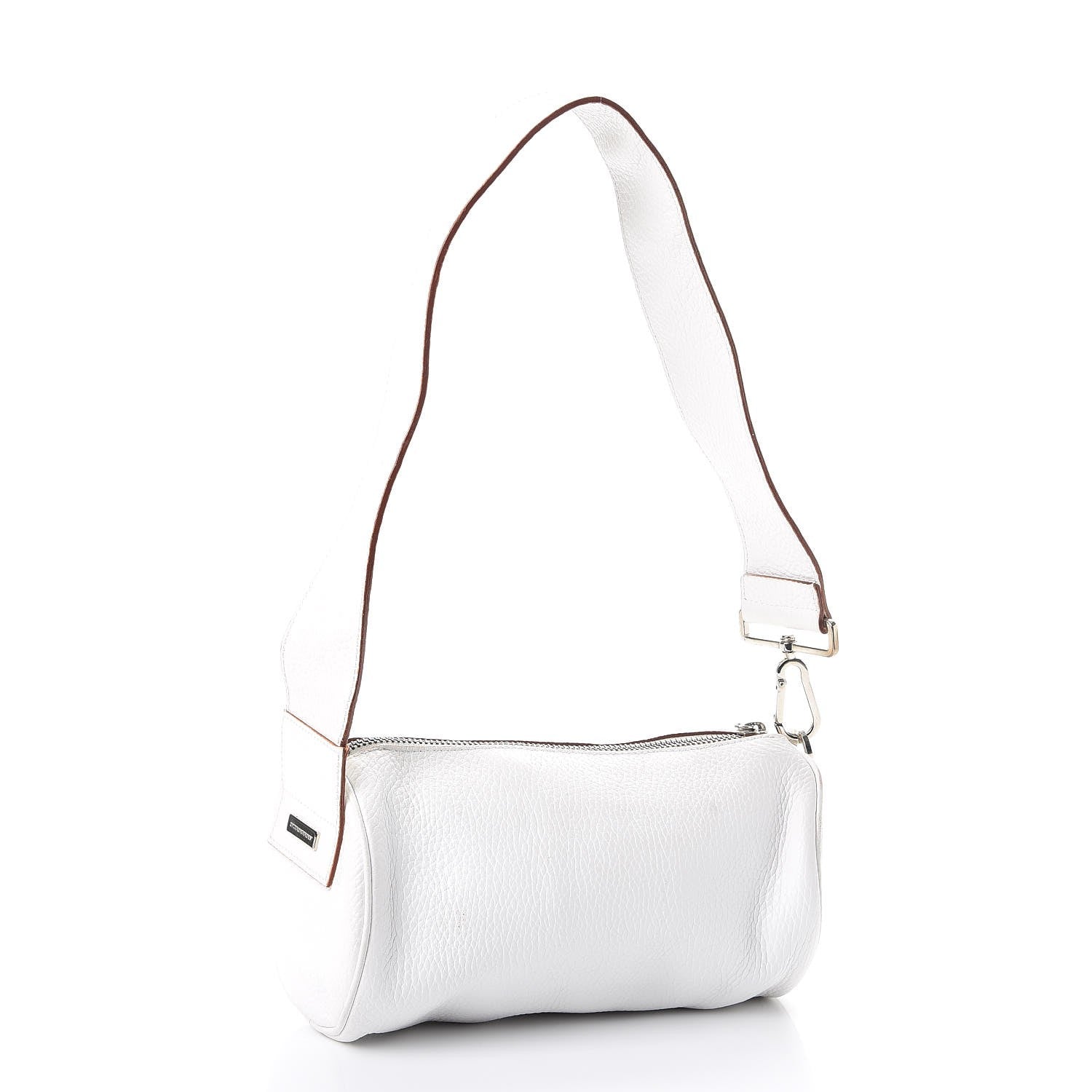 Burberry Grainy Calfskin Shoulder Bag White 3 of 17