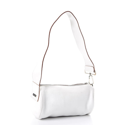 Burberry Grainy Calfskin Shoulder Bag White 3 of 17