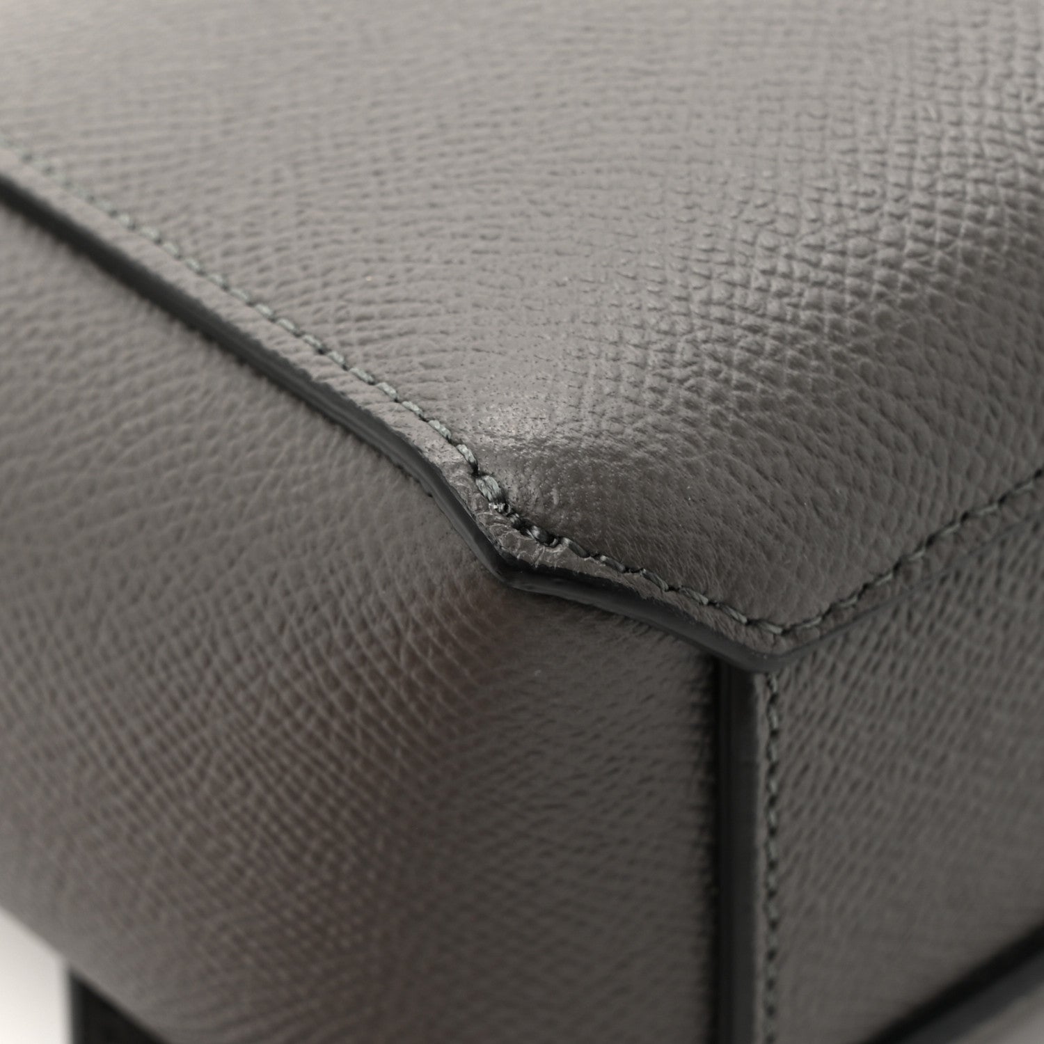 Celine Grained Calfskin Pico Belt Bag Grey 13 of 14