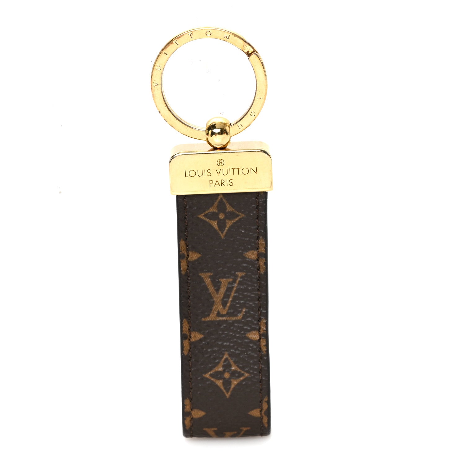 Louis Vuitton Monogram Dragonne Key Holder 1 of 3
