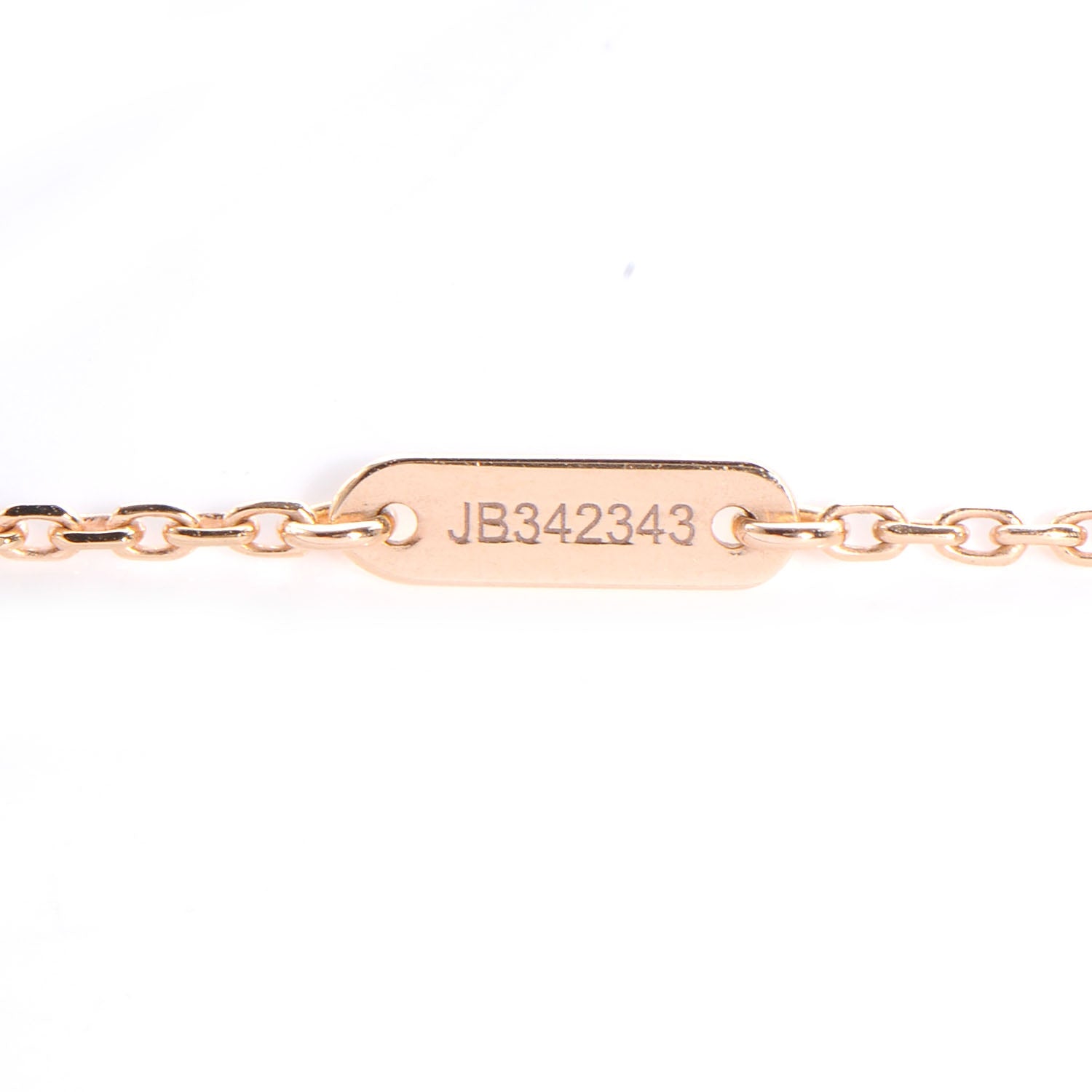 Van Cleef & Arpels 18K Rose Gold Sweet Alhambra Pendant Necklace 7 of 7