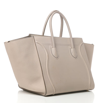 Celine Grained Calfskin Medium Phantom Luggage Grey 3 of 10