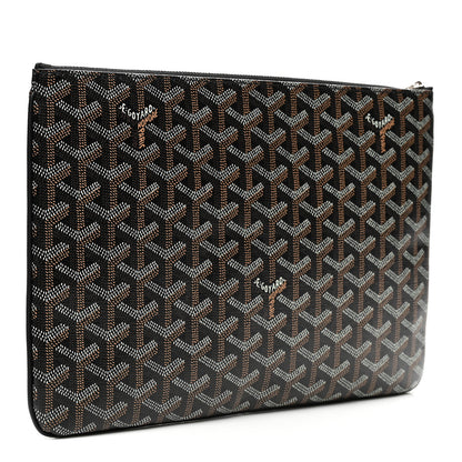 Goyard Goyardine Senat Pochette MM Black 3 of 7