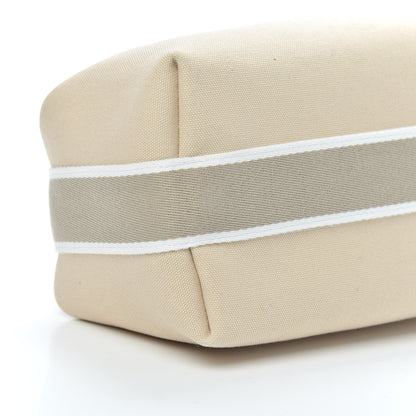 Hermes Canvas Small Bride-A-Brac Pouch Natural 7 of 8