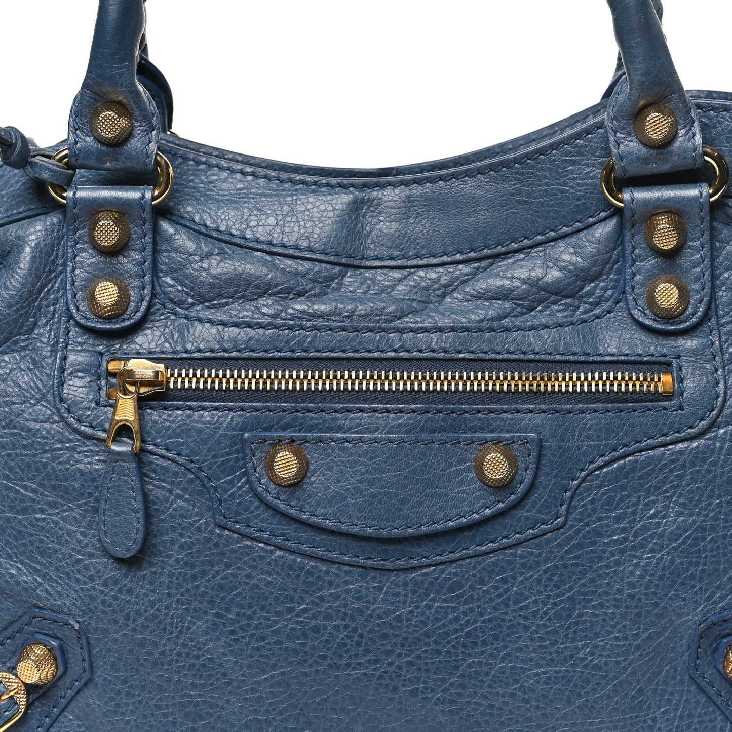 Agneau Giant 12 Gold Hardware Town Bleu Persan