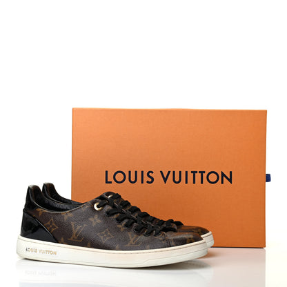 Louis Vuitton Patent Monogram Frontrow Sneakers 39 9 of 9