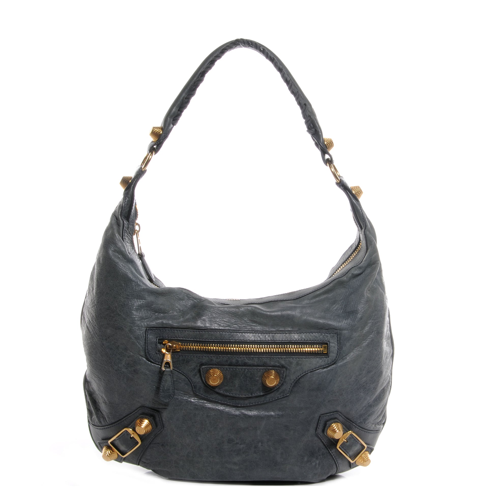 Balenciaga Chevre Giant 21 Gold Hardware Hobo Anthracite 1 of 8