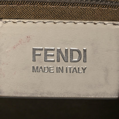 Fendi Zucchino Spalmati Forever Mama Baguette White 6 of 16