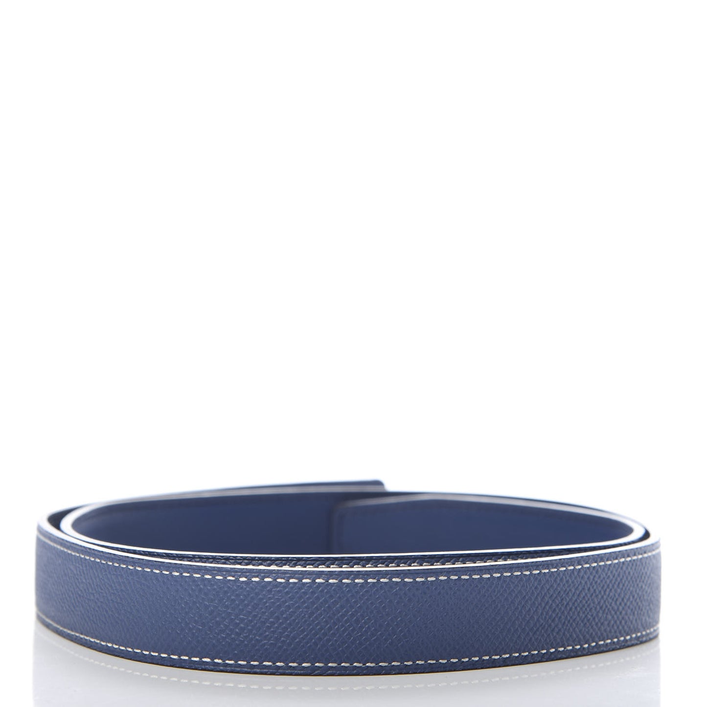 Epsom Swift 24mm Belt Strap 85 Bleu Agate Bleu Saphir