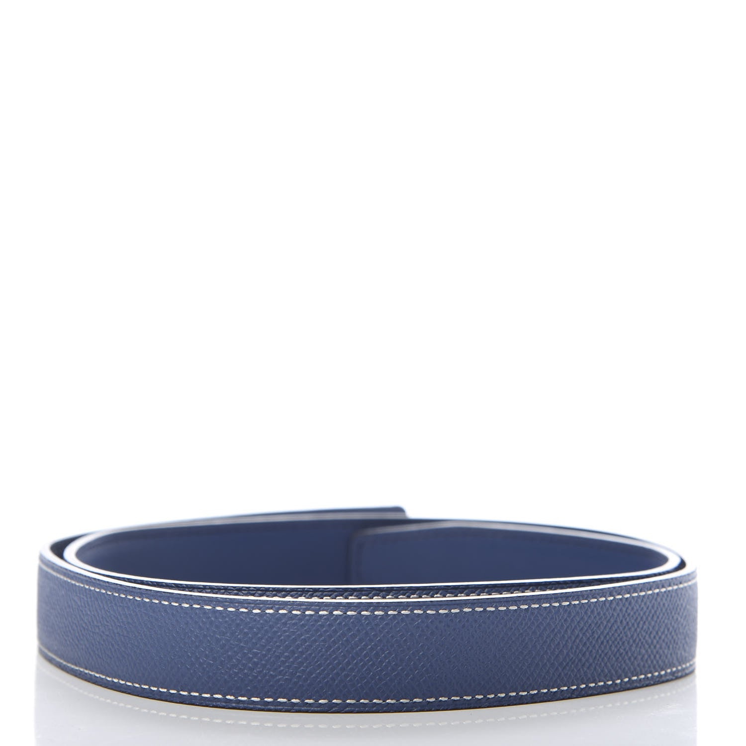 Hermes Epsom Swift 24mm Belt Strap 85 Bleu Agate Bleu Saphir 2 of 6