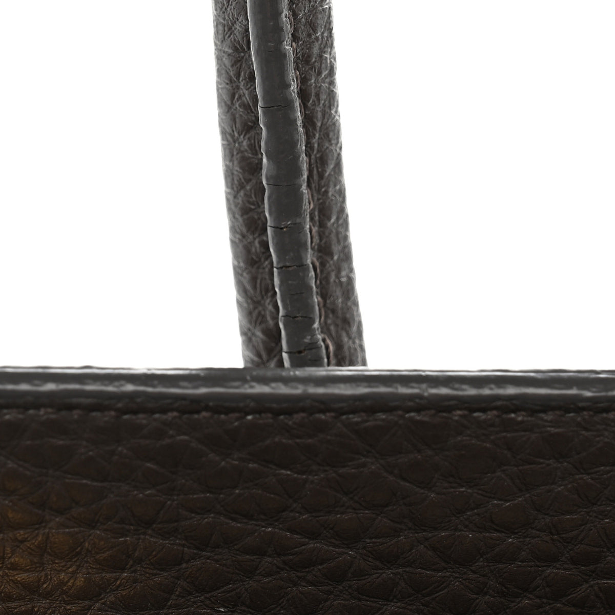 Saint Laurent Grained Calfskin Large Sac de Jour Carryall Earth 14 of 16
