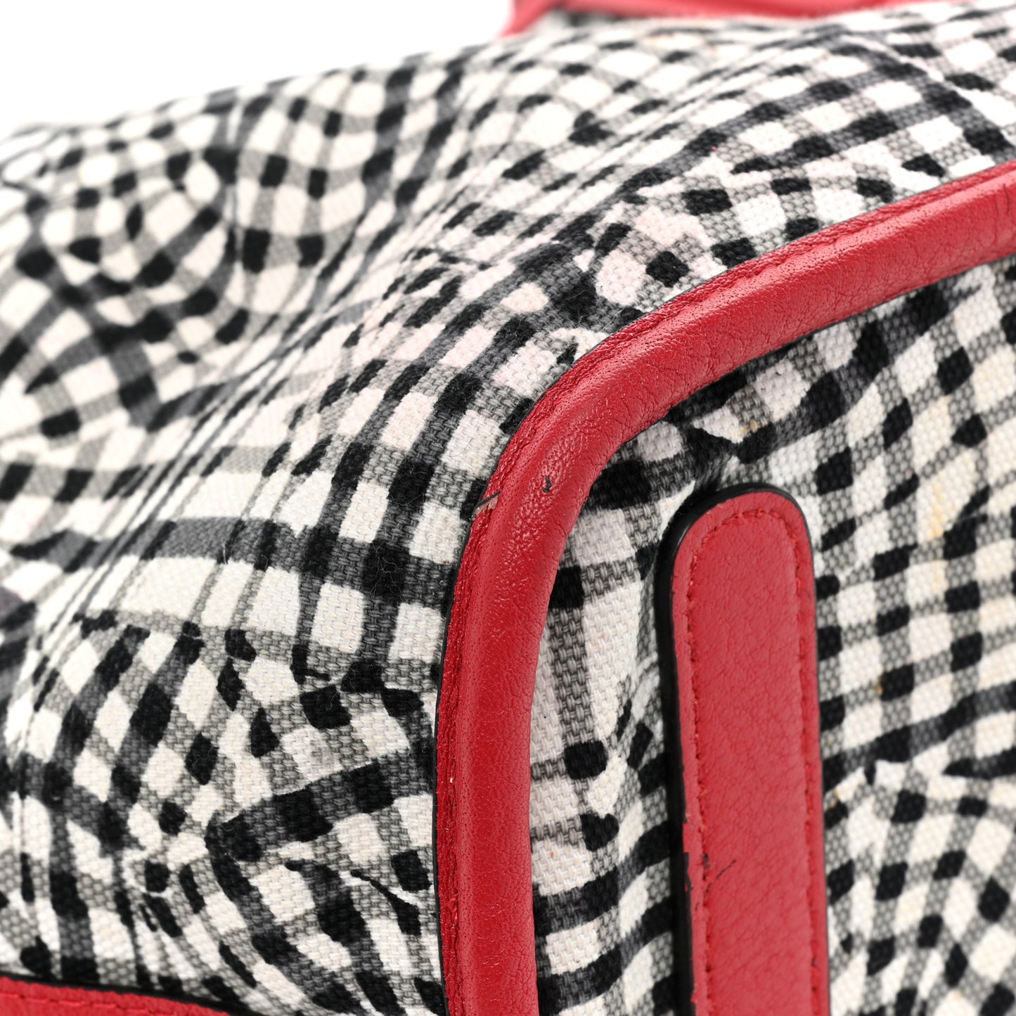 Visetos Medium Liz Reversible Shopper Tote Ruby Red