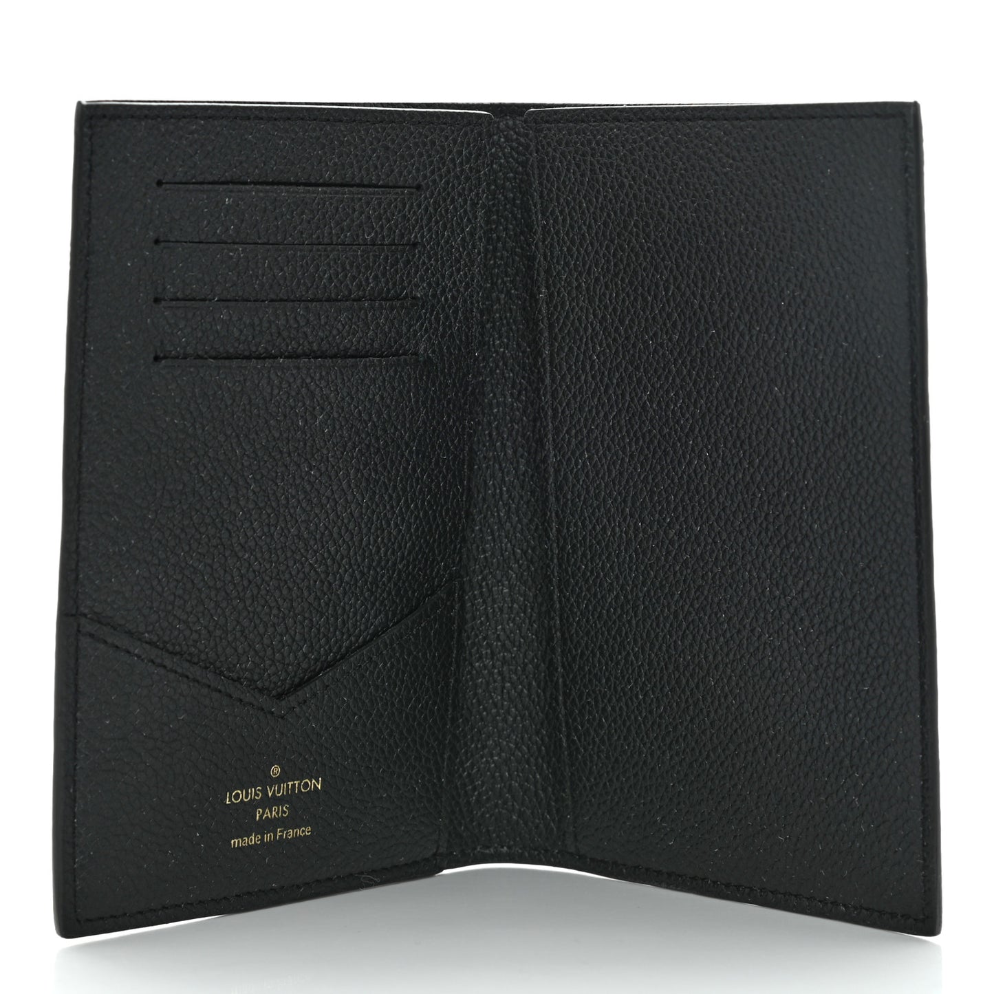 Empreinte Monogram Passport Cover Black