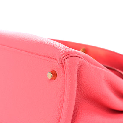 Hermes Togo Kelly Retourne 32 Rose Lipstick 8 of 40