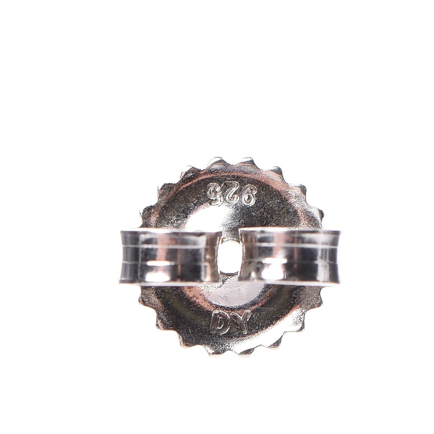 Sterling Silver Diamond 13mm Infinity Earrings