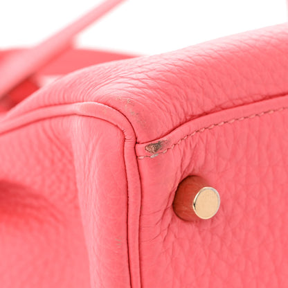 Hermes Taurillon Clemence Kelly Retourne 35 Rose Azalee 11 of 16