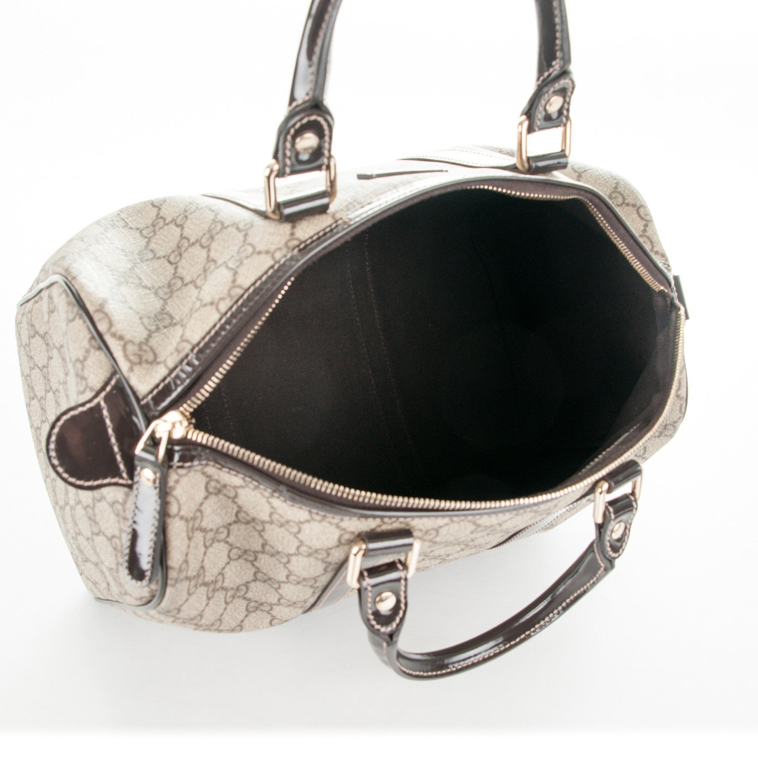 Gucci GG Plus Monogram Medium Joy Boston Dark Brown 5 of 7