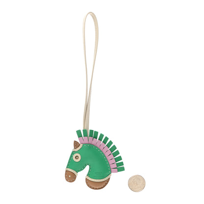 Hermes Milo Lambskin Geegee Savannah Bag Charm Chai Menthe Craie Mauve Sylvestre 2 of 4