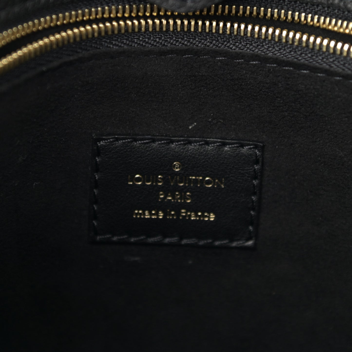 Calfskin Monogram On My Side PM Black