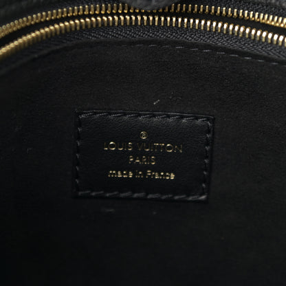 Louis Vuitton Calfskin Monogram On My Side PM Black 6 of 13