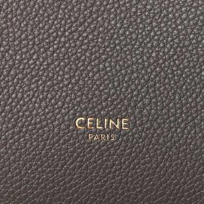 Celine Soft Grained Calfskin Small Sangle Bucket Bag Grey 6 of 9