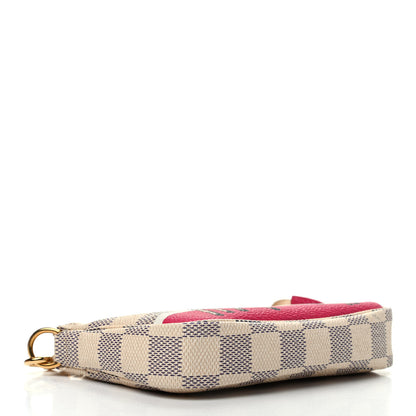 Louis Vuitton Damier Azur 2017 Christmas Animation Mini Pochette Accessories 4 of 9