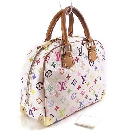 Monogram Multicolor Trouville White